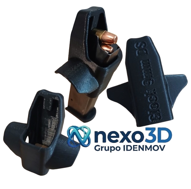 CARGADOR RAPIDO 9mm Glock ( compatible multimarca) 